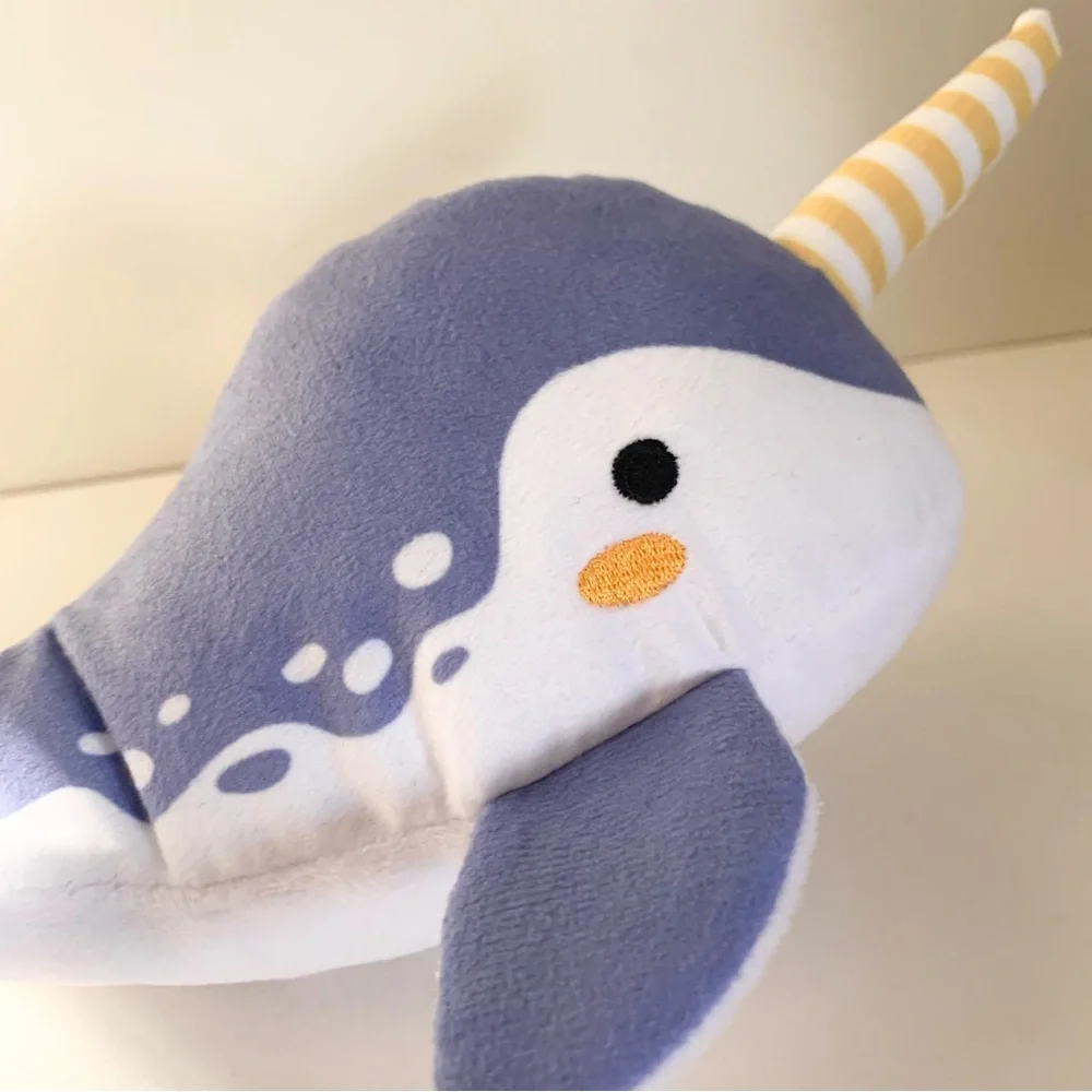 NWOT Narwhal Plush squeaky Toy